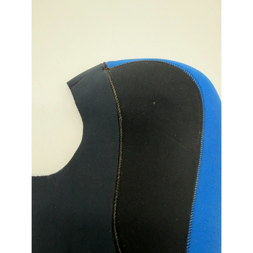 Vintage Deep See Hawaii Neoprene Scuba Dive Wetsuit Hood - Blue/Black - Medium - Picture 4 of 6